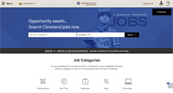 Desktop Screenshot of jobs.cleveland.com