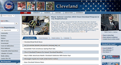 Desktop Screenshot of city.cleveland.oh.us