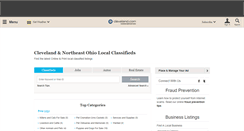Desktop Screenshot of classifieds.cleveland.com